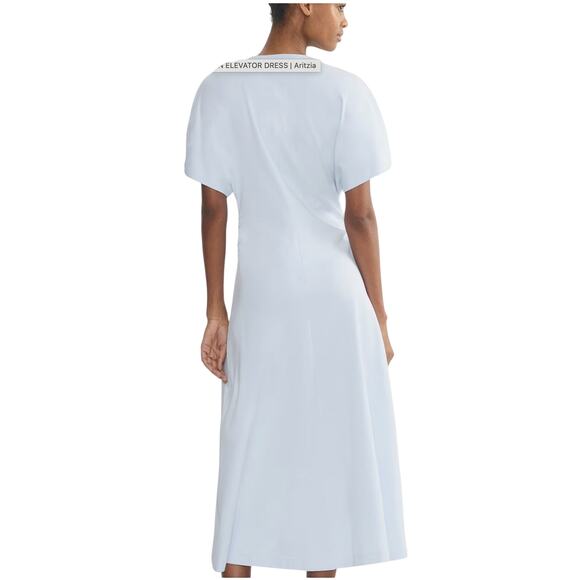 Babaton Aritzia A-Line Mid Dress Elevator Glimmer Lueur SZ XS NWT Aritzia Style - Picture 3 of 13